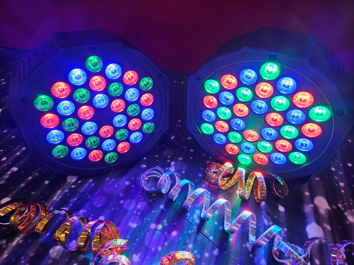 LED PAR Stage Light Hire (Pair)