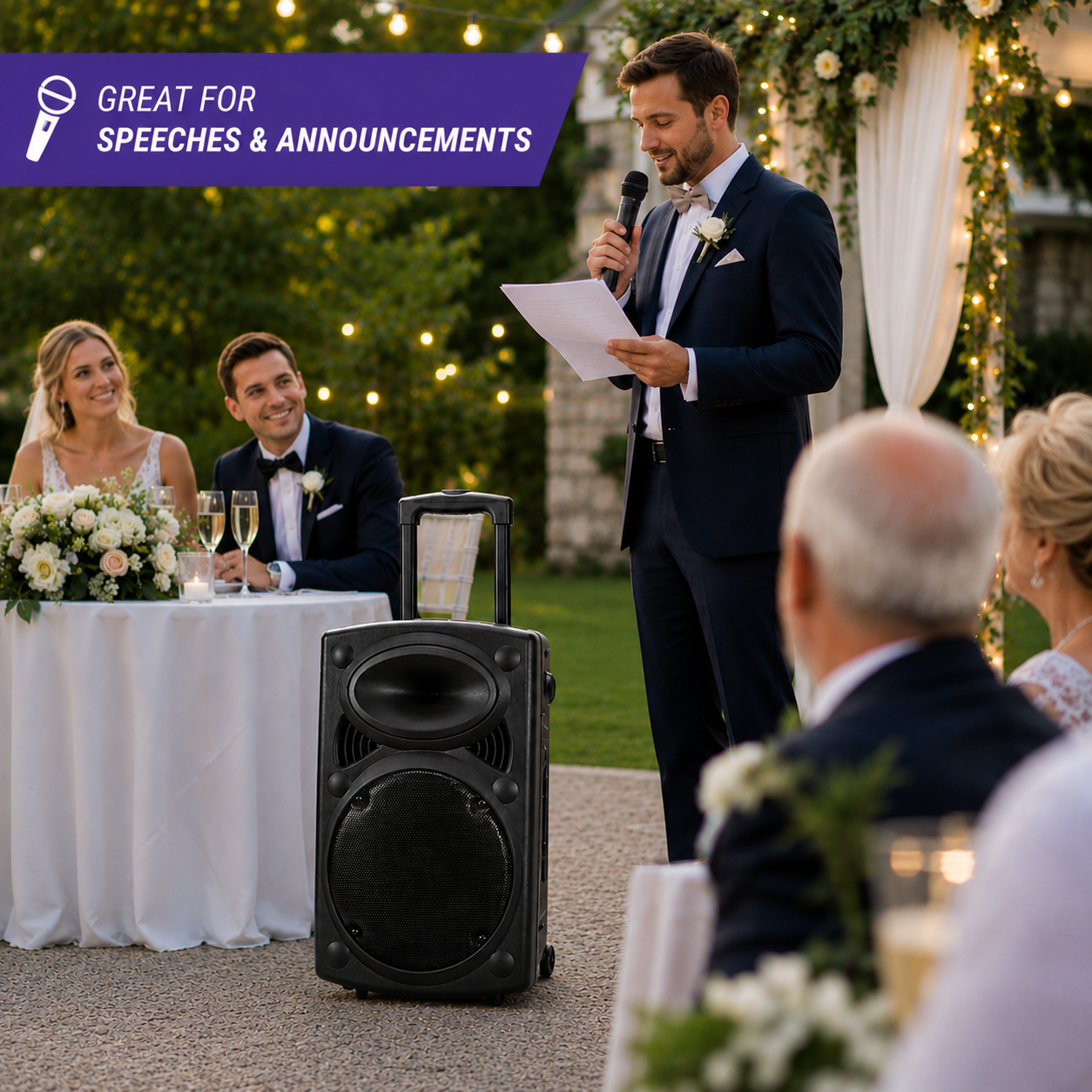 Portable PA Speaker Hire