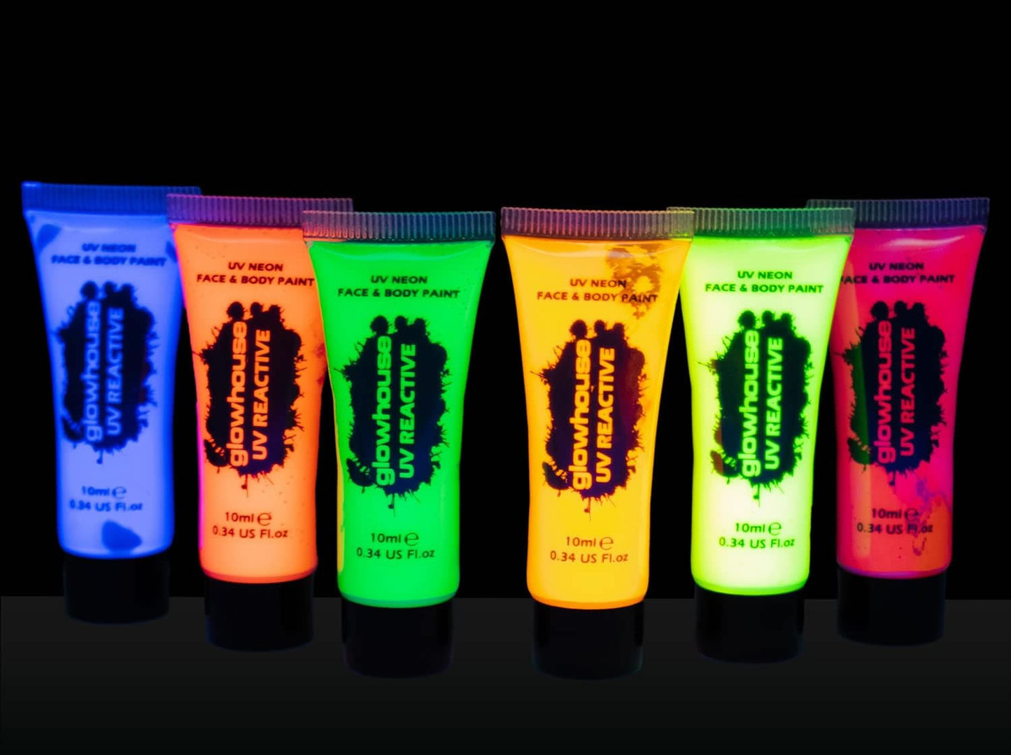 UV Neon Face and Body Paint