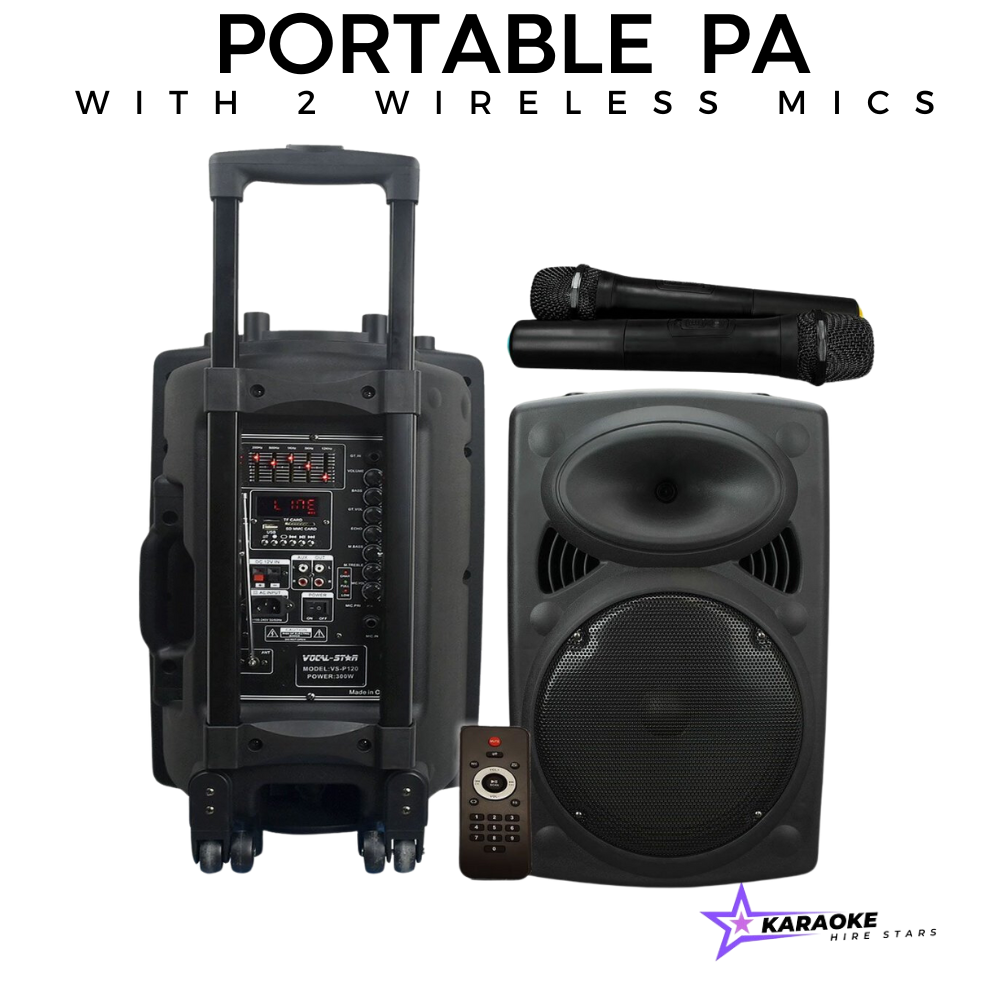 Portable PA Speaker Hire